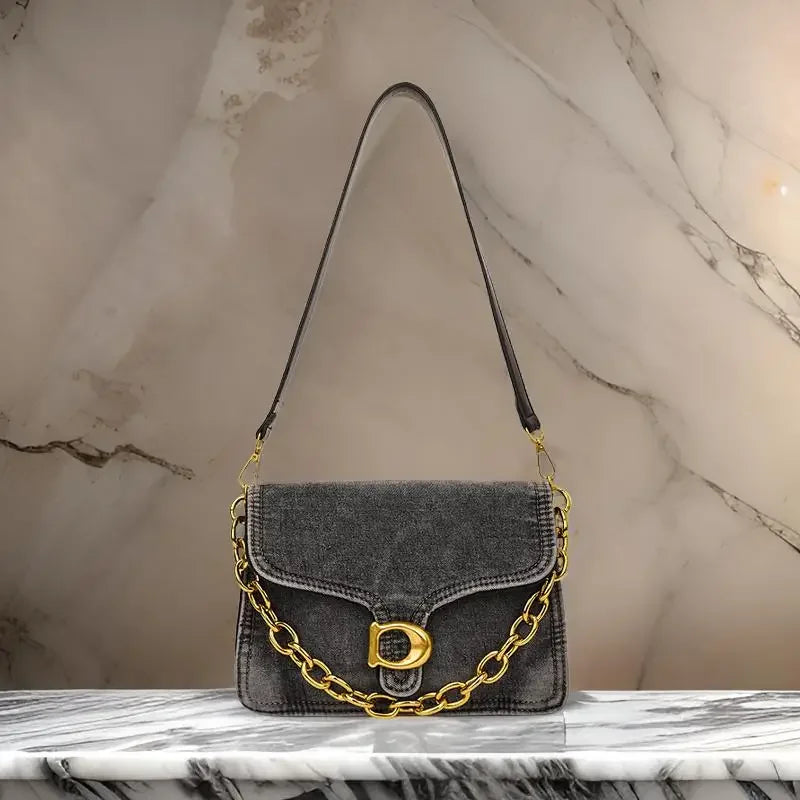 Elegant PU Leather Crossbody Bag