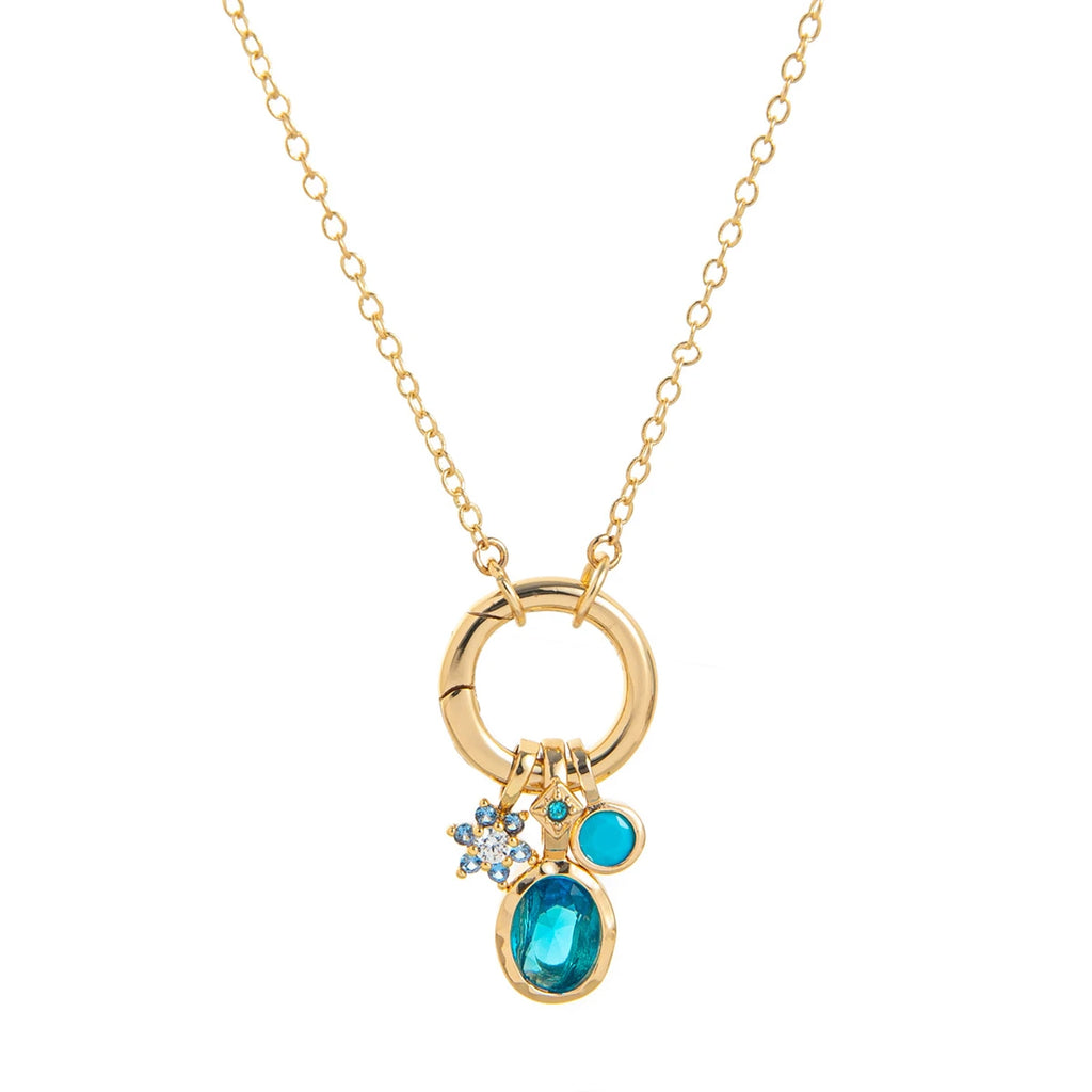 12-Birthstone Zircon Necklace