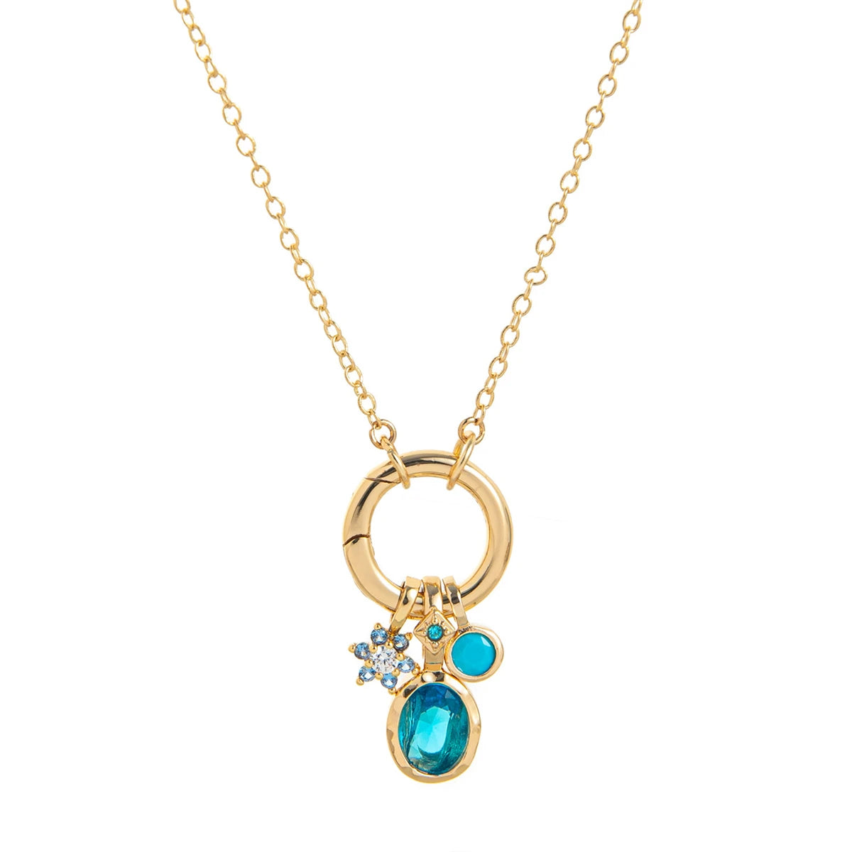12-Birthstone Zircon Necklace