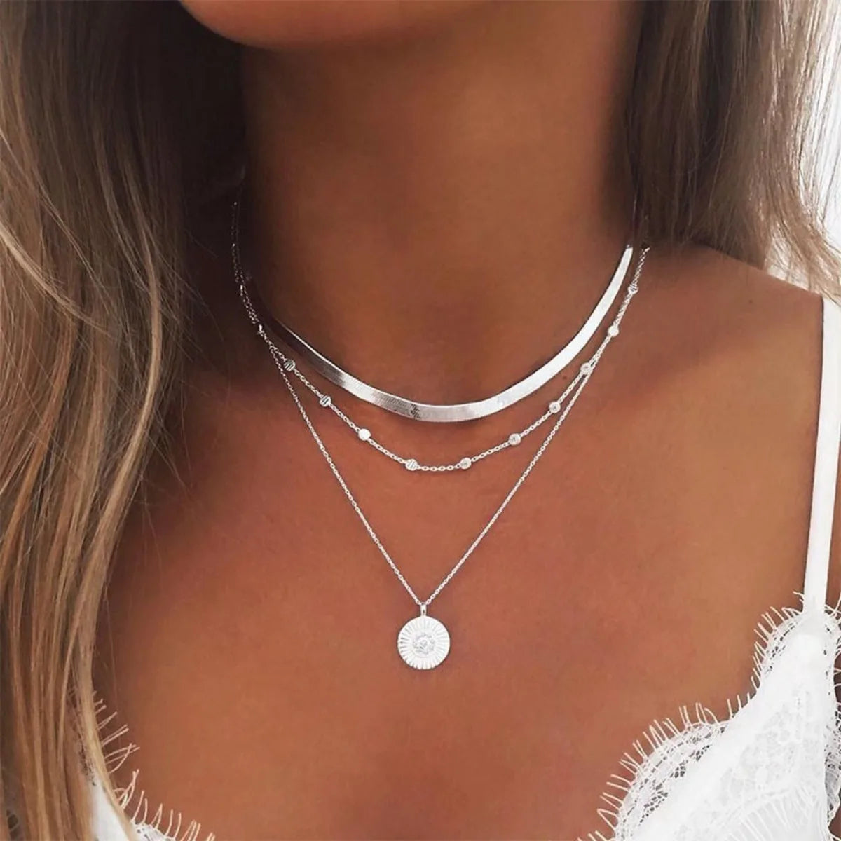 Multi-layer Chain Necklace