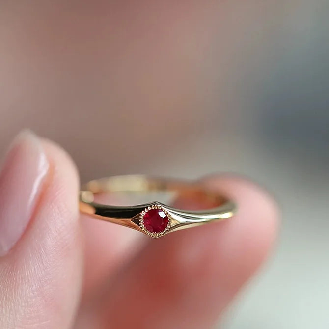 Classic Ruby Ring for Women