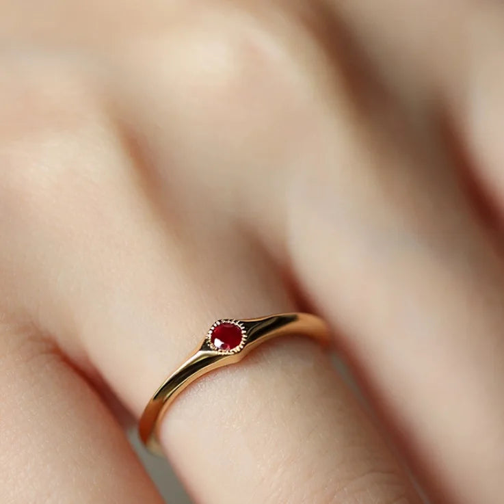 Classic Ruby Ring for Women