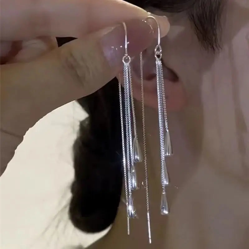 Korean Angel Eye Earrings