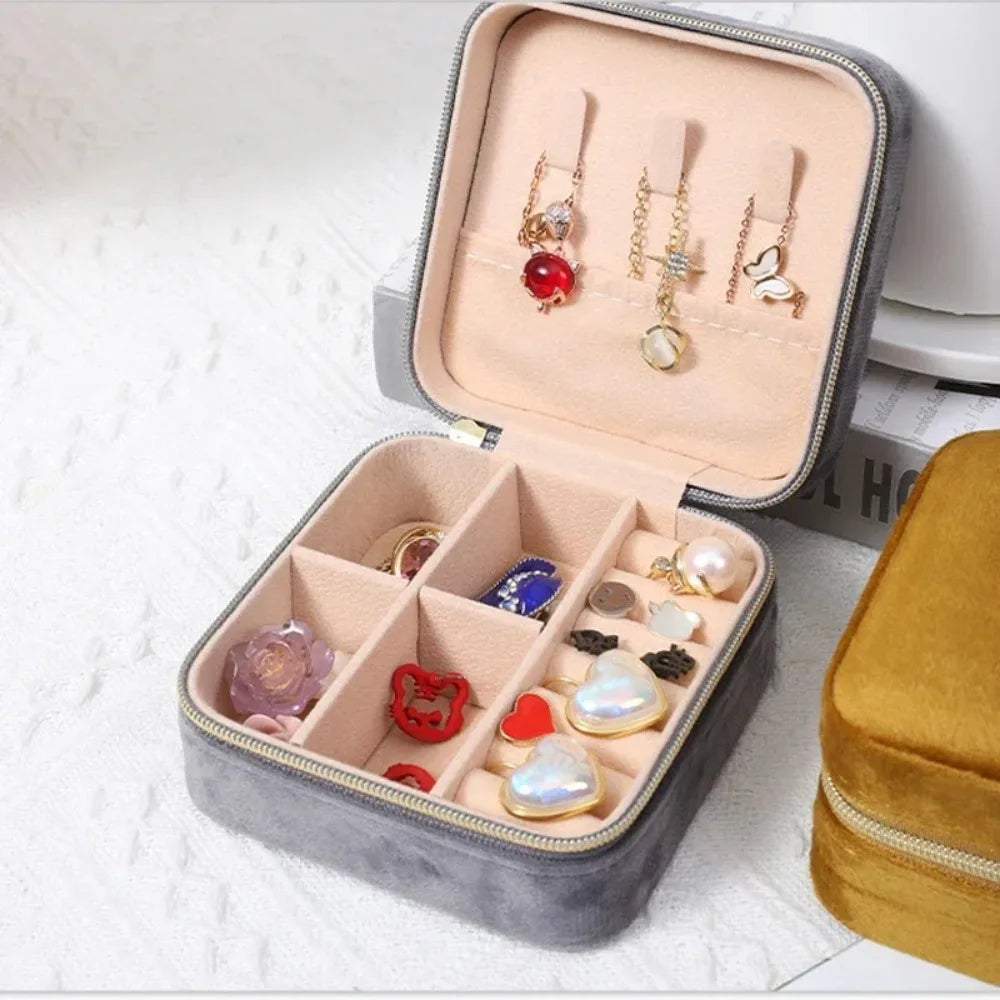 Velvet Jewelry Box