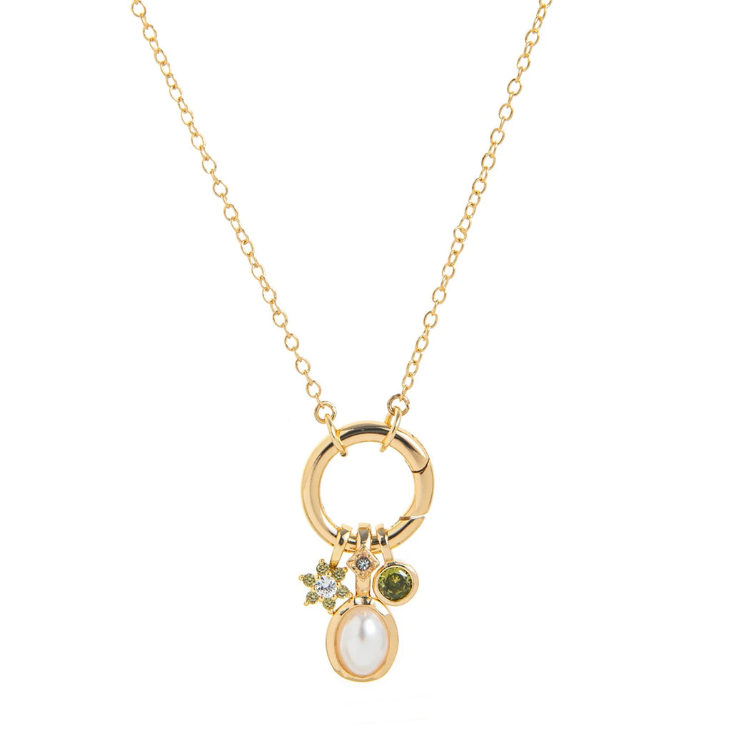 12-Birthstone Zircon Necklace