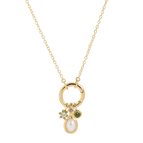 12-Birthstone Zircon Necklace