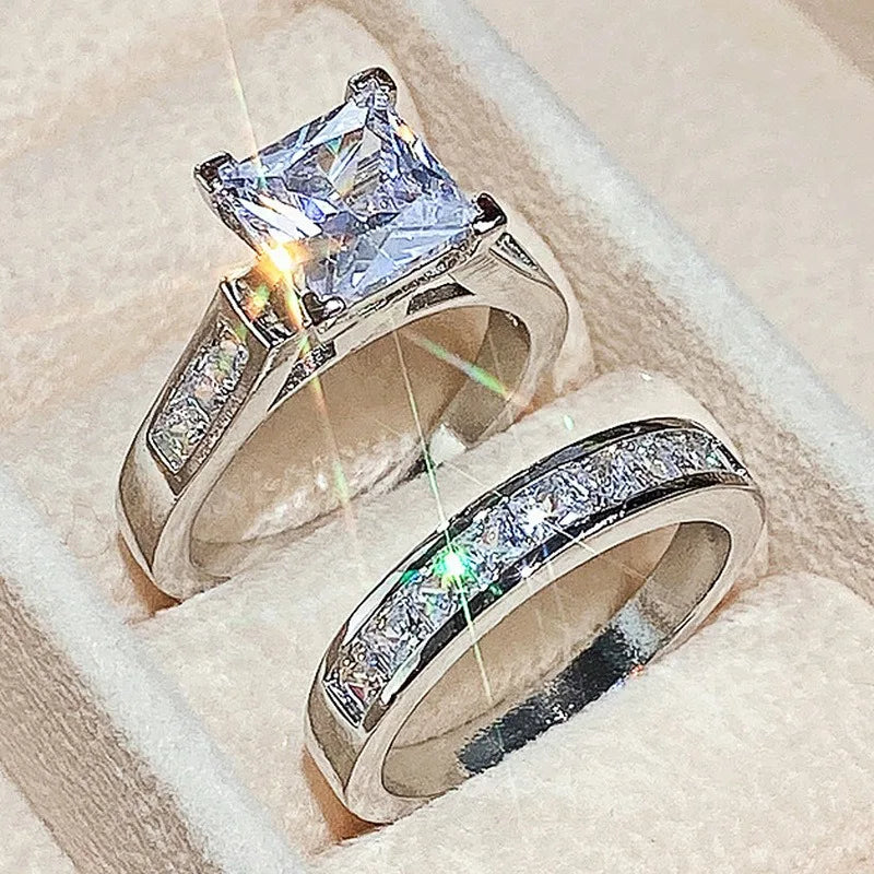 Luxury Wedding Ring Set for Women