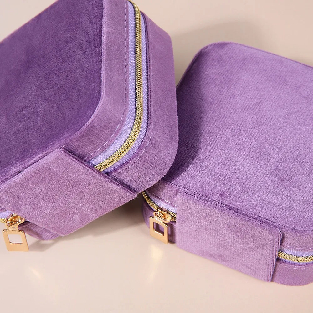 Velvet Jewelry Box