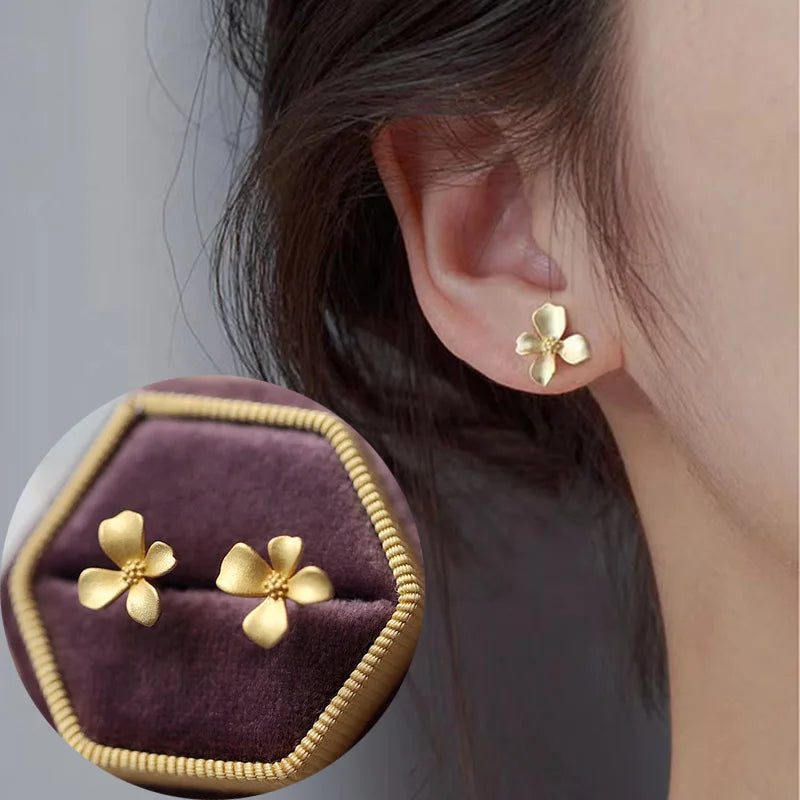 Flower Stud Earrings
