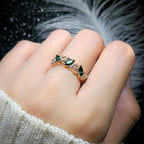 Classic Rhinestone Ring for Women