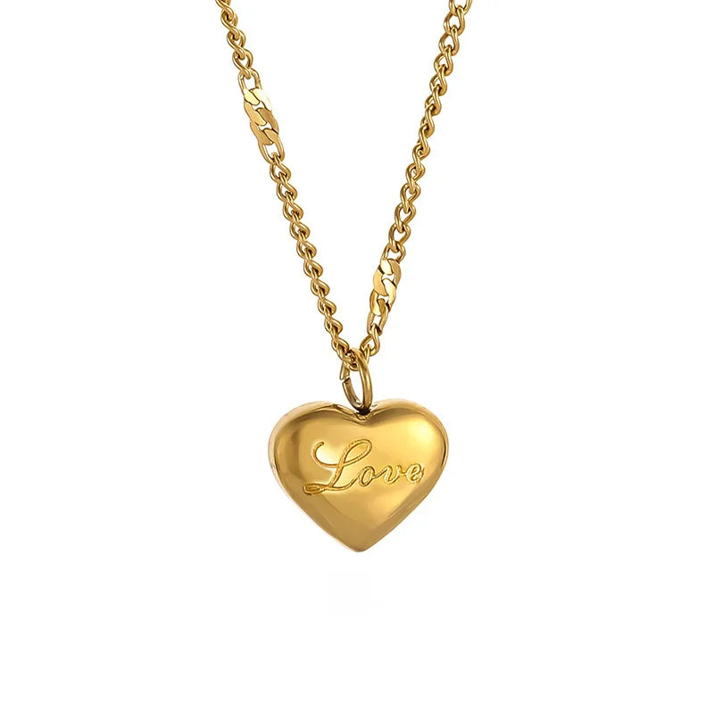 Gold Pendant Necklace